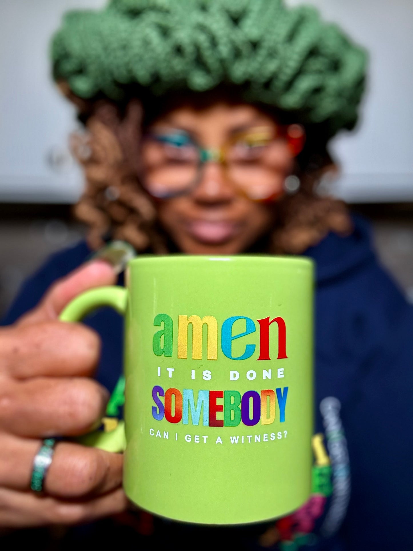 Amen Somebody® Ceramic Coffee Cup