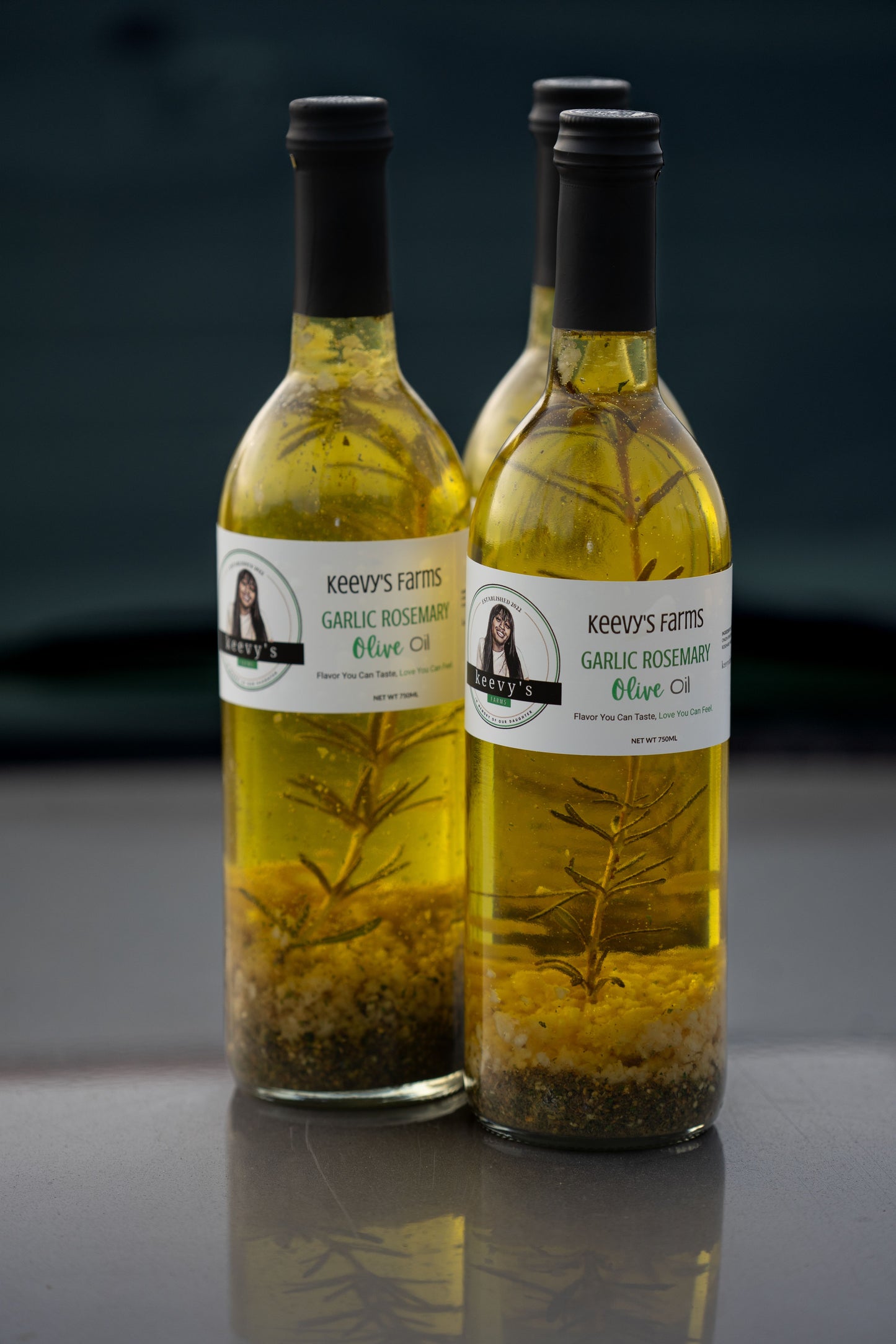 Keevy’s Farms Garlic Rosemary Olive Oil