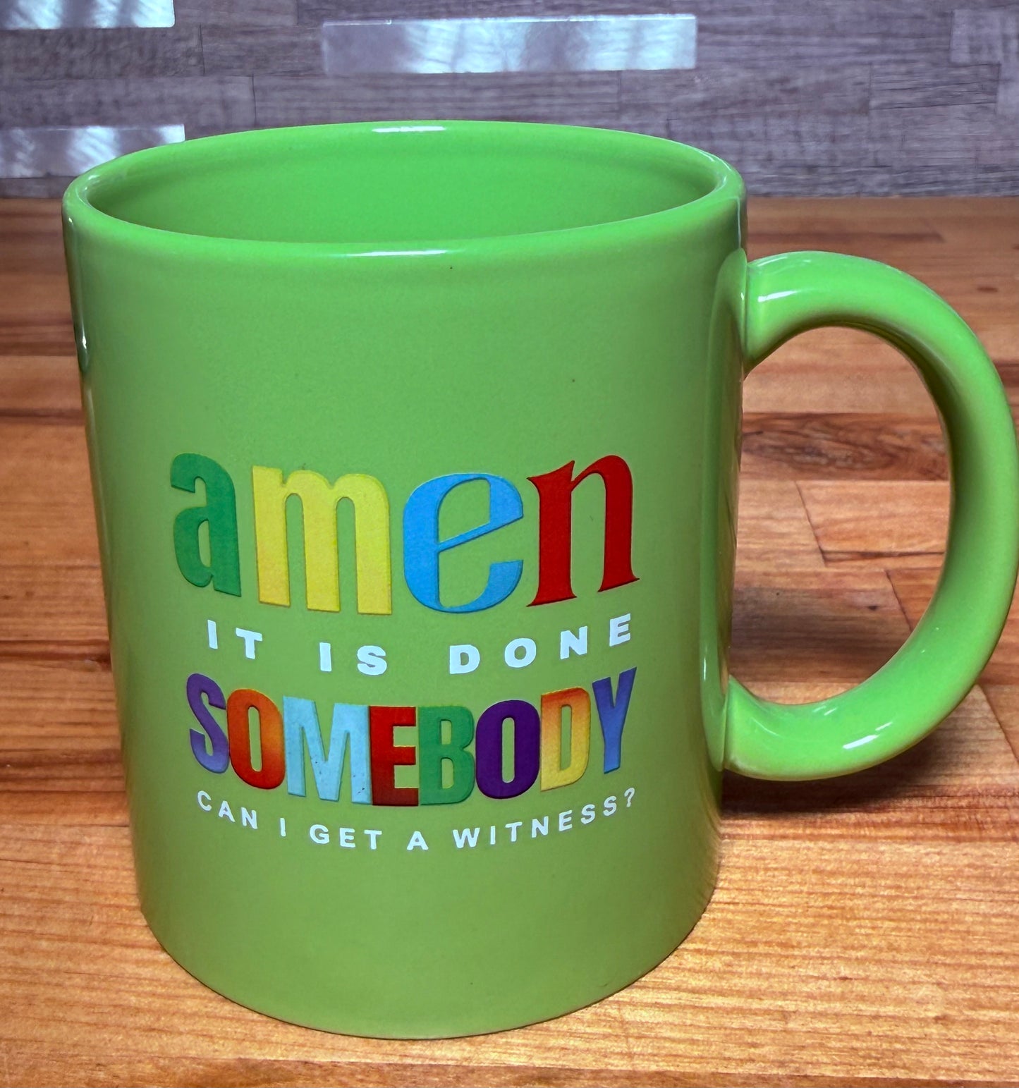 Amen Somebody® Ceramic Coffee Cup