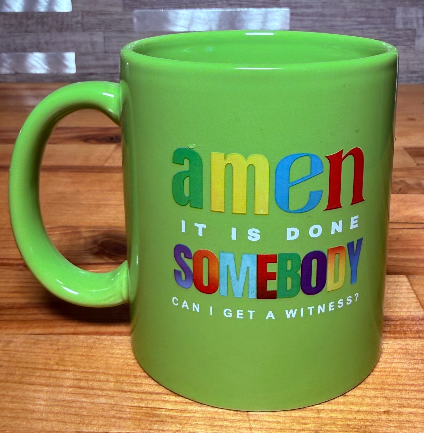 Amen Somebody® Ceramic Coffee Cup