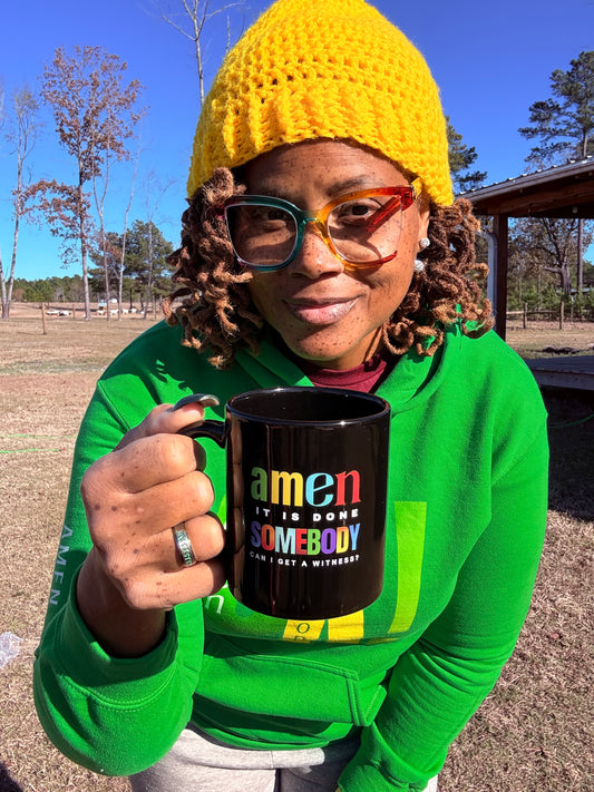 Amen Somebody® Ceramic Coffee Cup